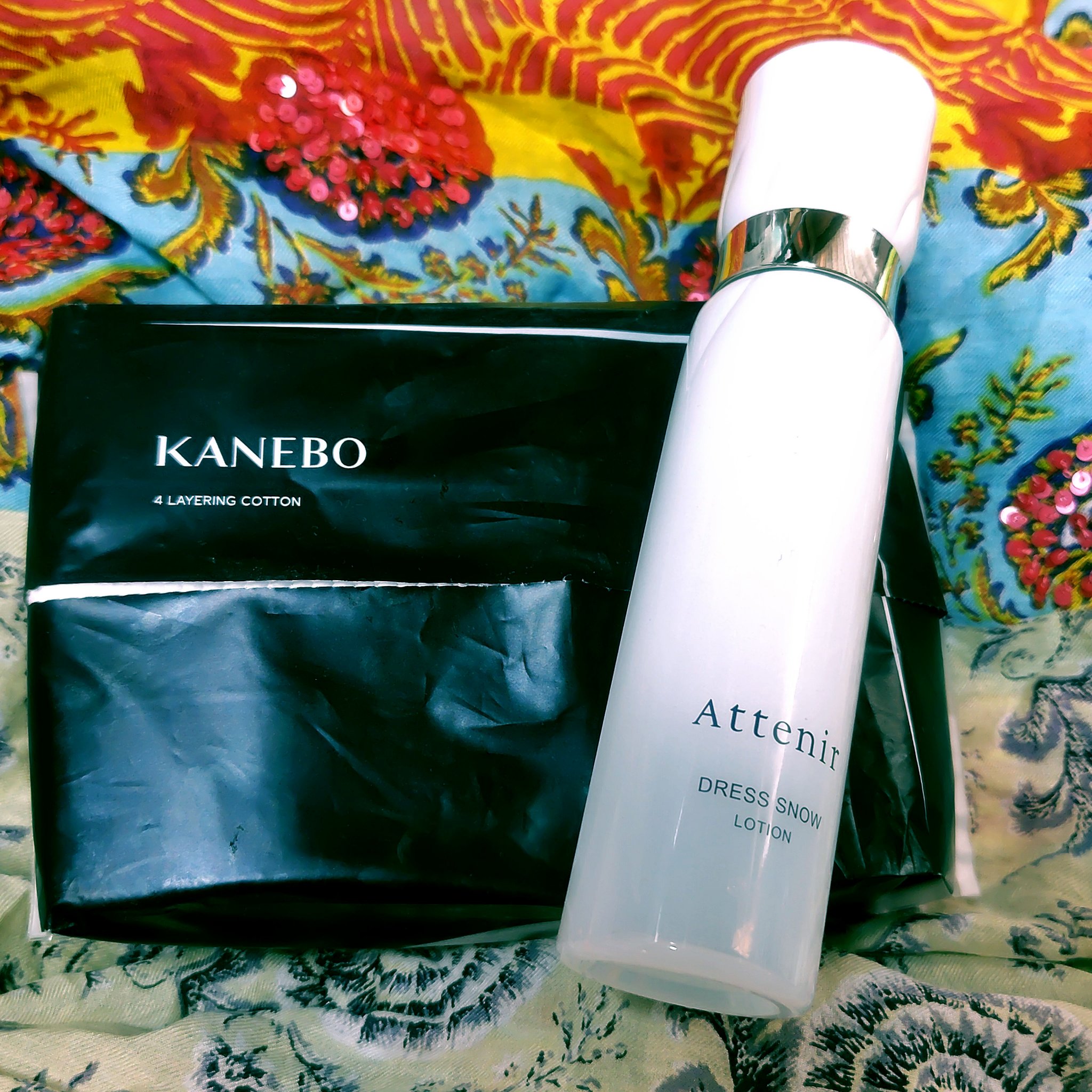 4　レイヤリング　コットン/KANEBO/コットンを使ったクチコミ（1枚目）