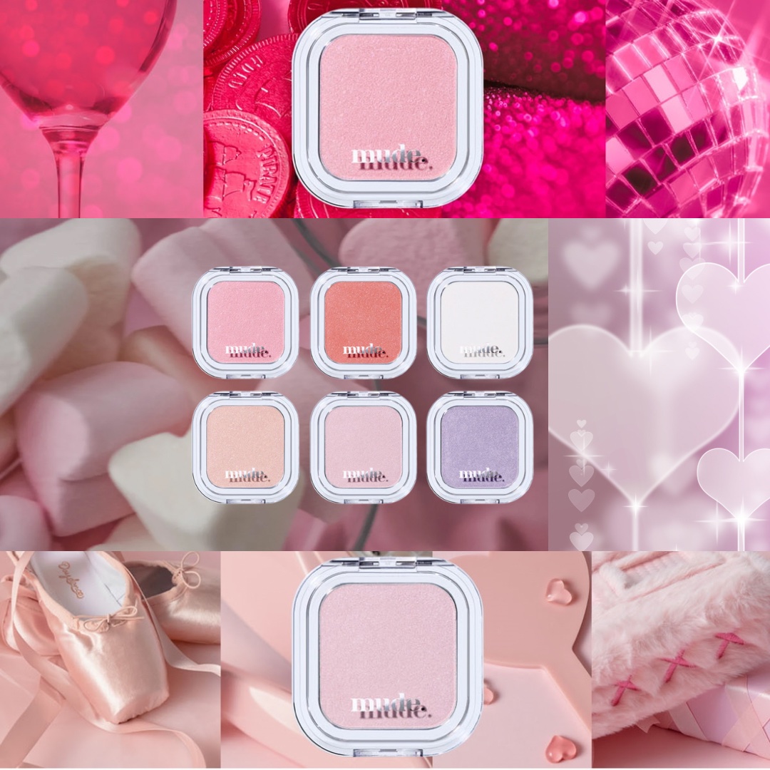 フェイスボリューマーハイライター P01 ディスコ/mude./パウダーハイライトを使ったクチコミ（1枚目）