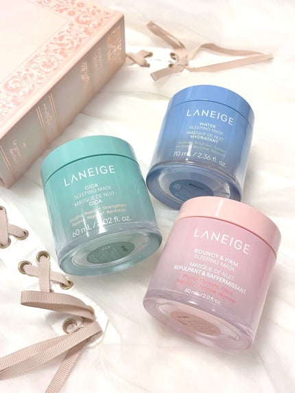バウンシースリーピングマスク/LANEIGE/フェイスクリームを使ったクチコミ(7枚目)