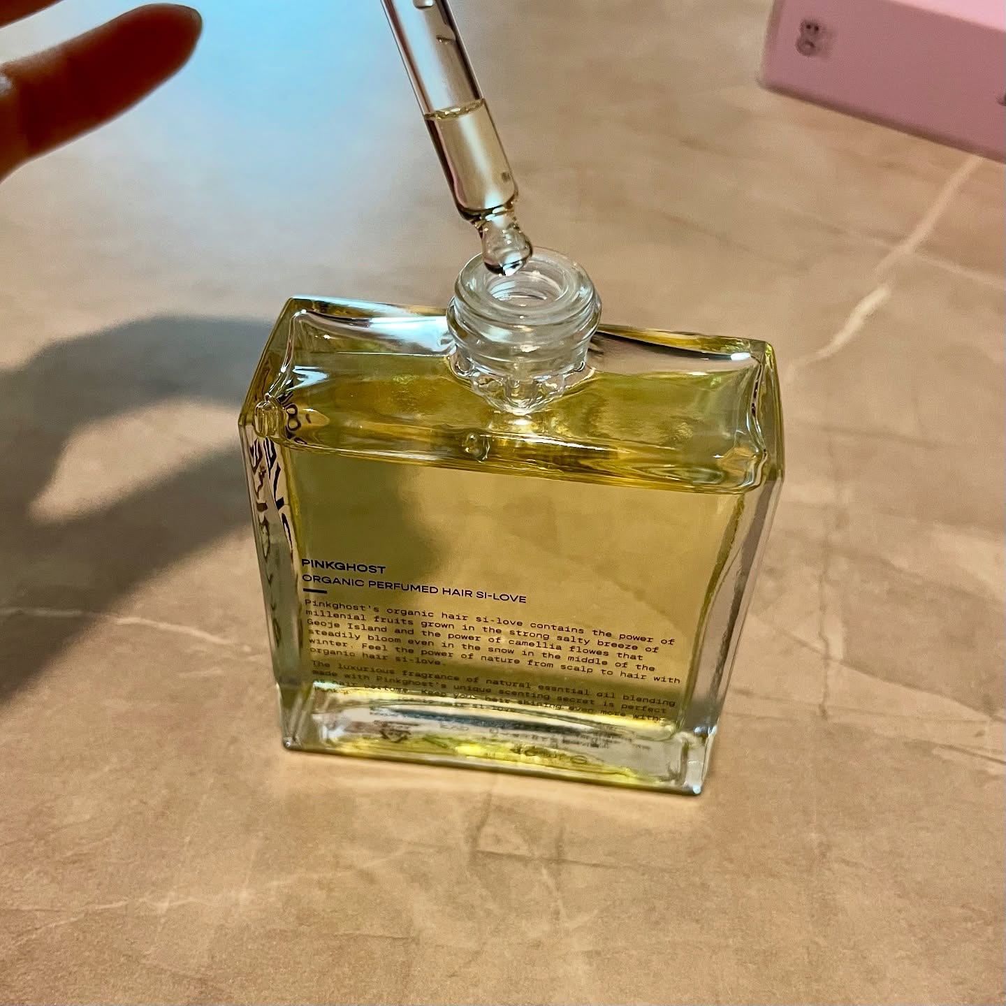 オーガニックヘアシロップ/PINKGHOST/ヘアオイルを使ったクチコミ（2枚目）