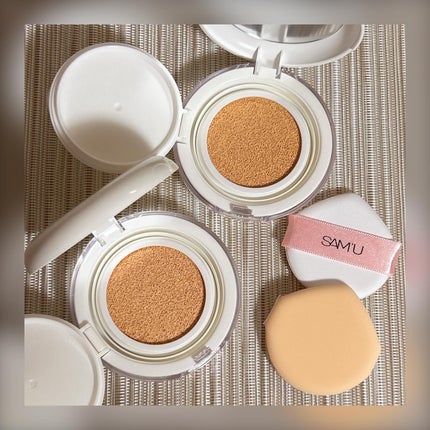 センシティブピュア&ピュアクッション/SAM'U/クッションファンデーションを使ったクチコミ(3枚目)