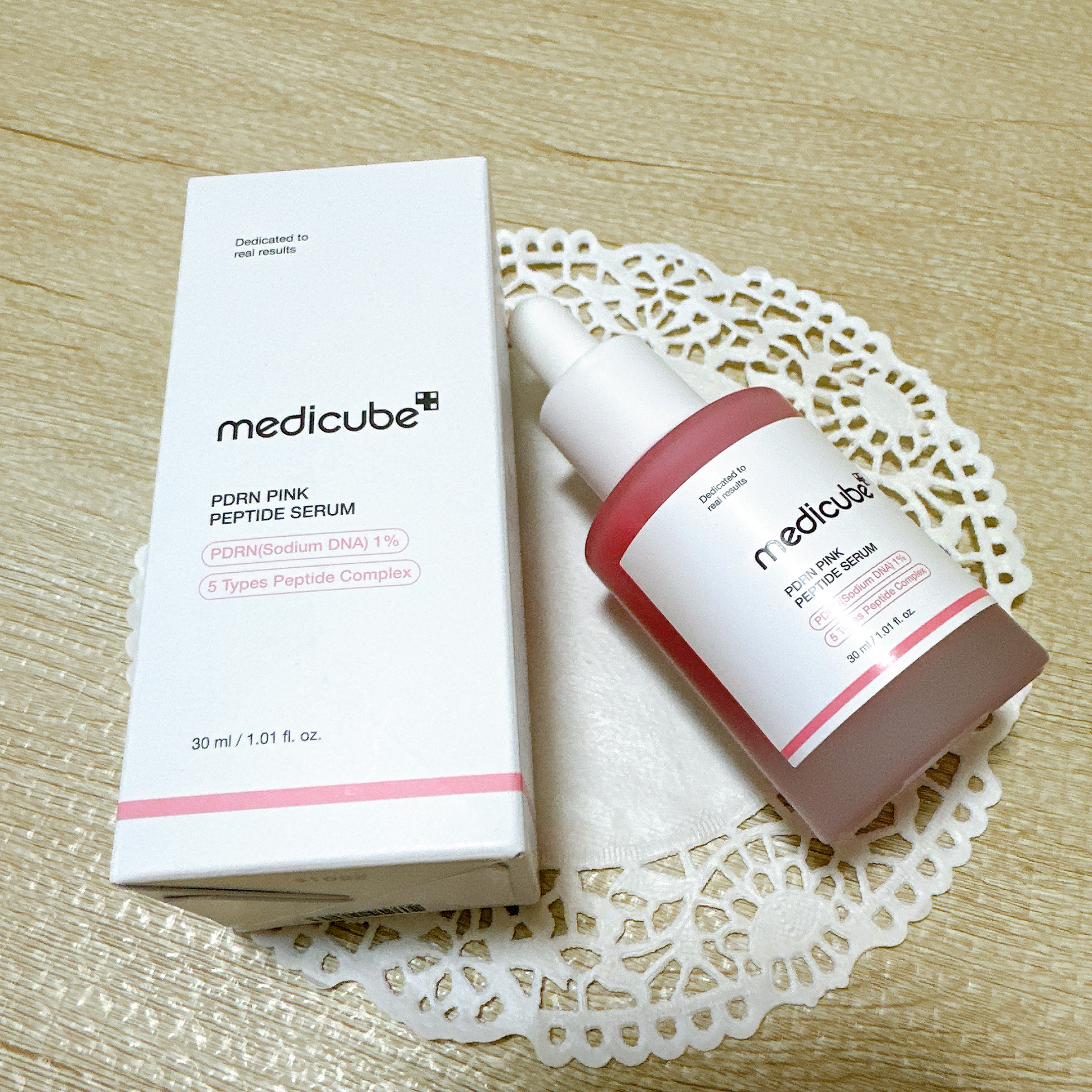 PDRNピンクアンプル PDRN 10,000ppm配合/MEDICUBE/美容液を使ったクチコミ（2枚目）