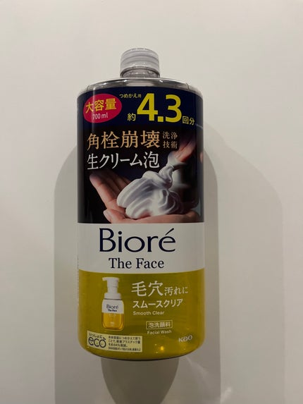 ビオレ ザフェイス 泡洗顔料 スムースクリア/ビオレ/泡洗顔を使ったクチコミ(1枚目)