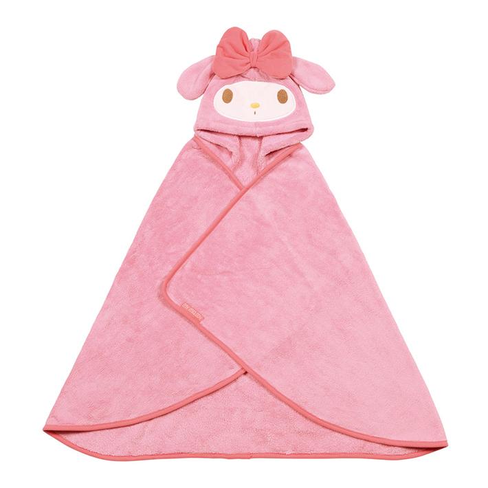 吸水速乾フード付きバスポンチョ  マイメロディ