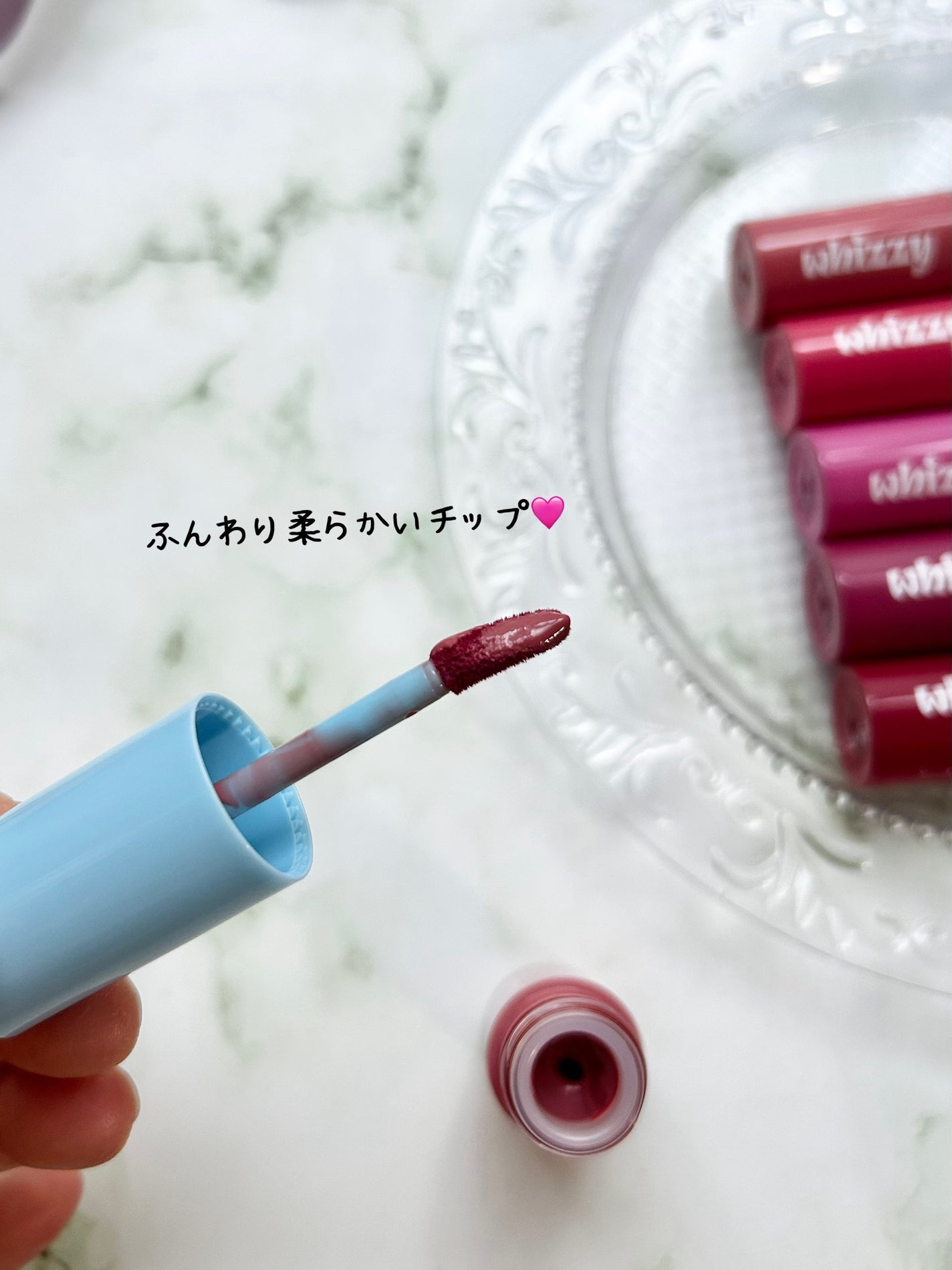 Glow Up Tint/WHIZZY/リップティントを使ったクチコミ(3枚目)