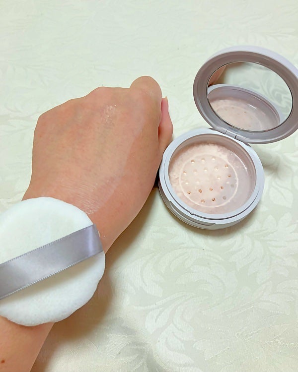 フェースパウダーUV /LEVA/ルースパウダーを使ったクチコミ(8枚目)