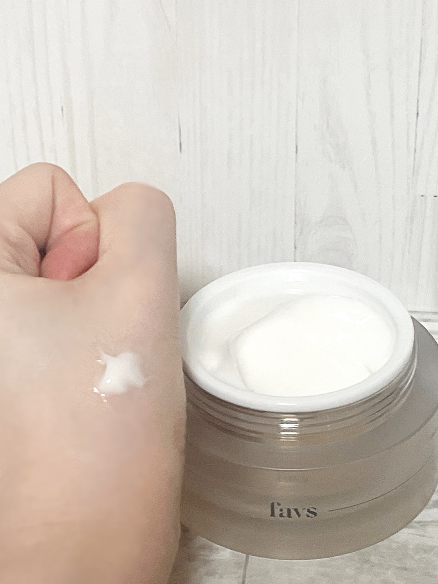 ペプチドハイドレーティングクリーム 50g/favs/フェイスクリームを使ったクチコミ（3枚目）