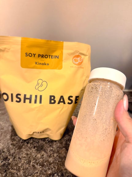 OISHII BASE/Re dermalab/ソイプロテインを使ったクチコミ(2枚目)