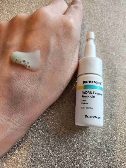 ReDRNエクソソームアンプル/Dr.nineteen/美容液を使ったクチコミ(2枚目)