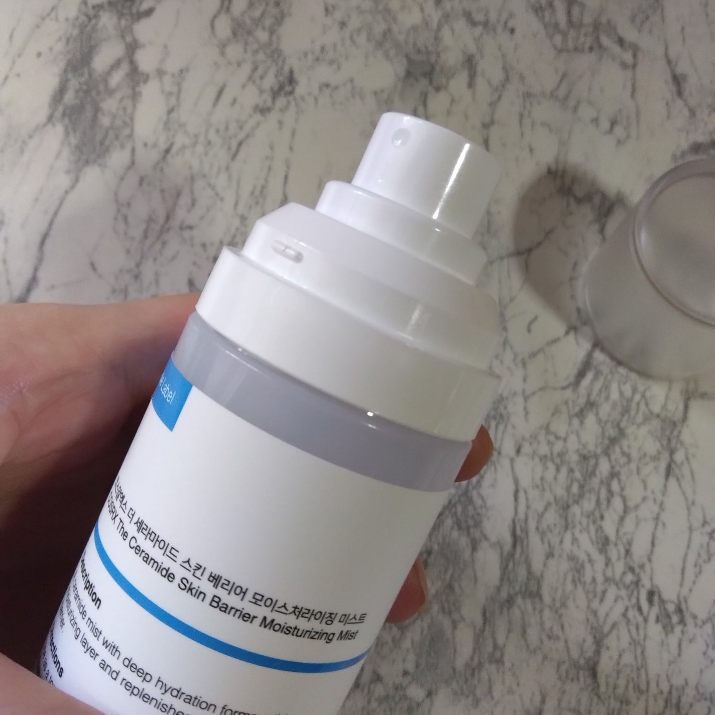RXザ・セラミドスキンバリア モイスチャライジングミスト/COSRX/ミスト状化粧水を使ったクチコミ(2枚目)