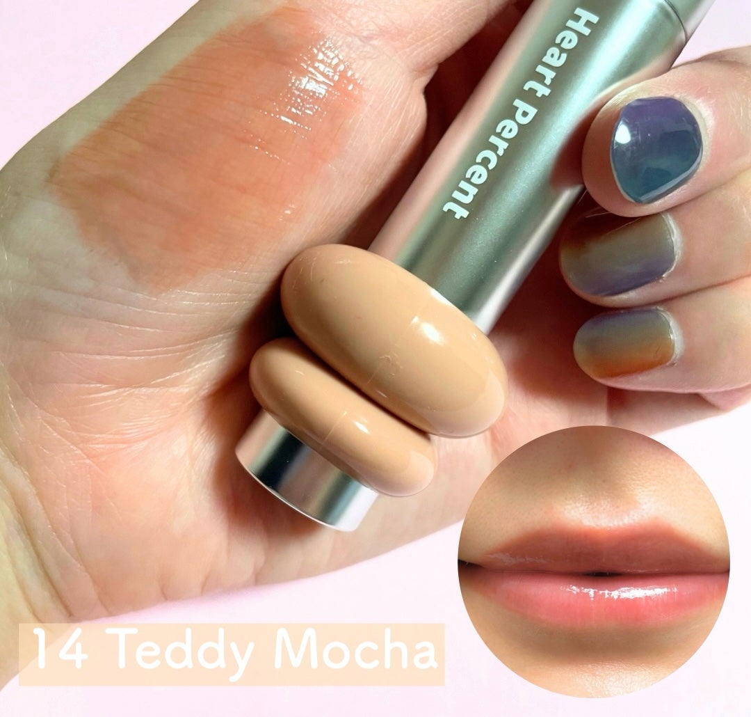 ドットオンムードワンウェイグロイティント/Heart Percent/リップティントを使ったクチコミ(2枚目)