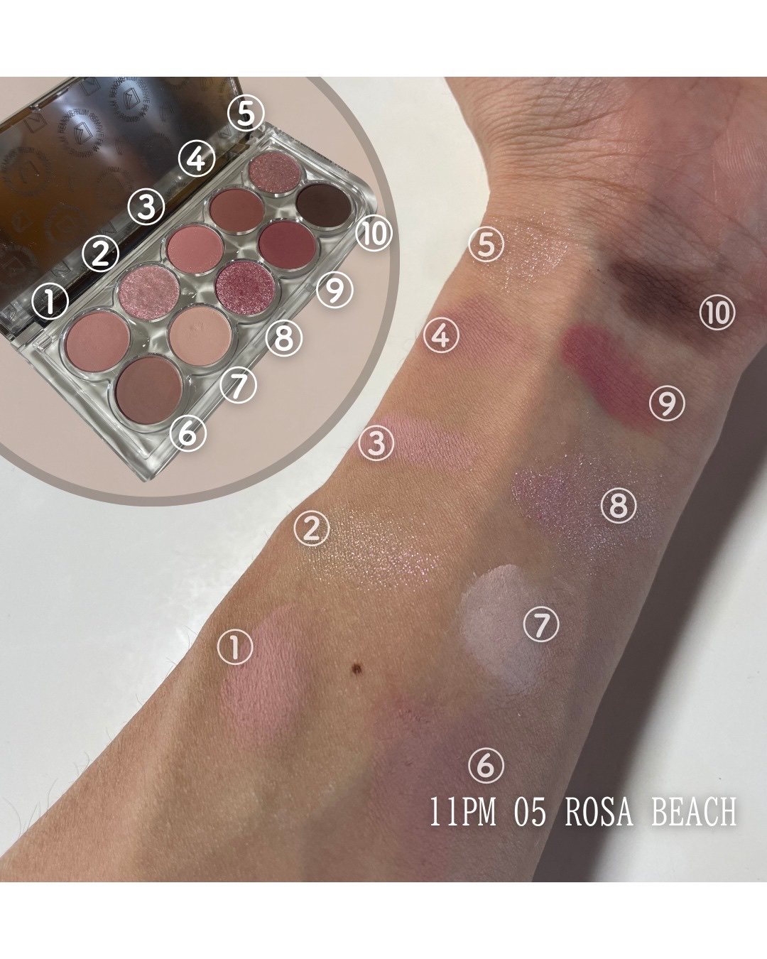 ライトオンアイズシャドウパレット/ルミル/アイシャドウパレットを使ったクチコミ（3枚目）