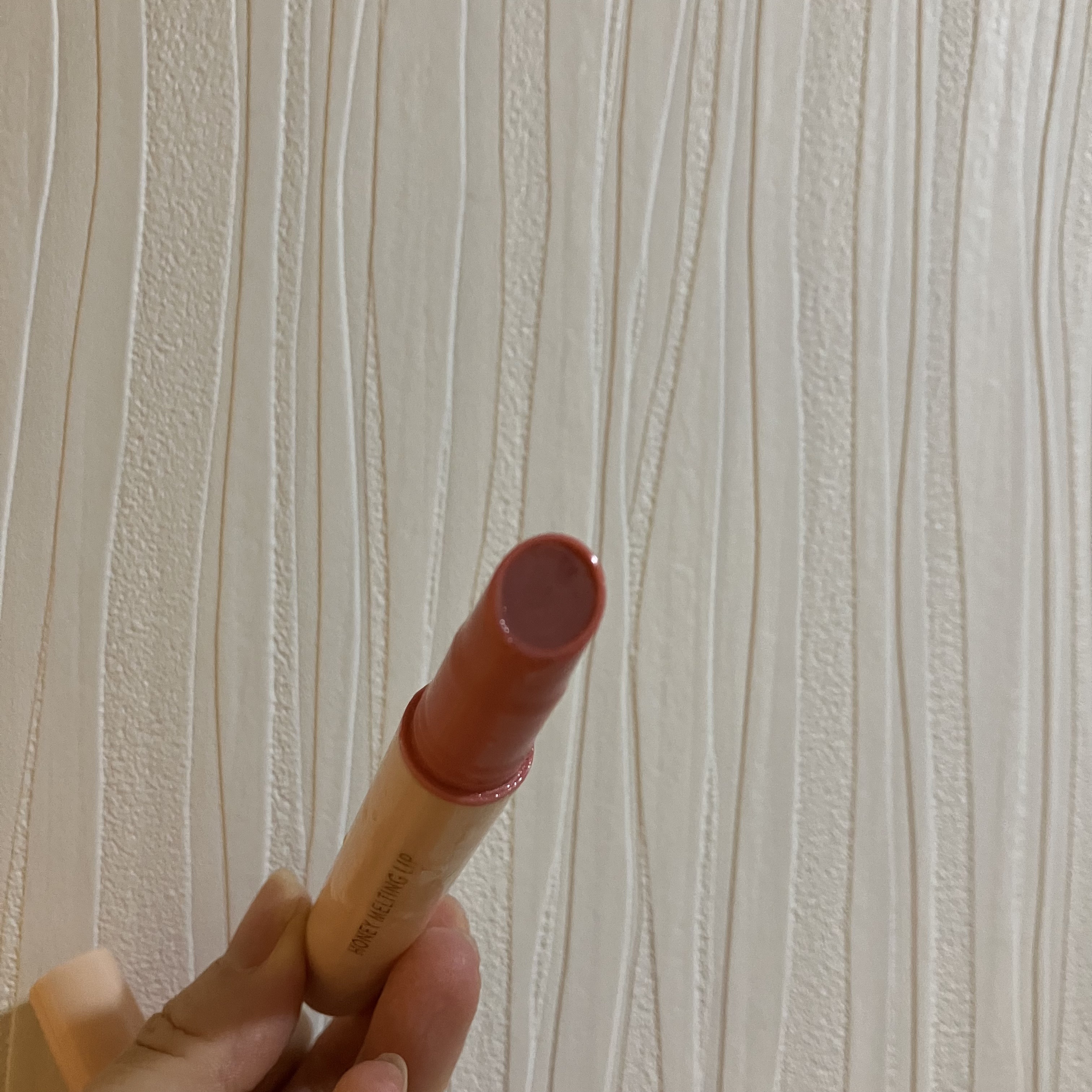 ネイチャーリパブリック ハニーメルティングリップのクチコミ「#あらさんの使い切り2025

終わりは突然に！
繰り出したら戻せないリップ
（最近増えてるよ.....」（2枚目）