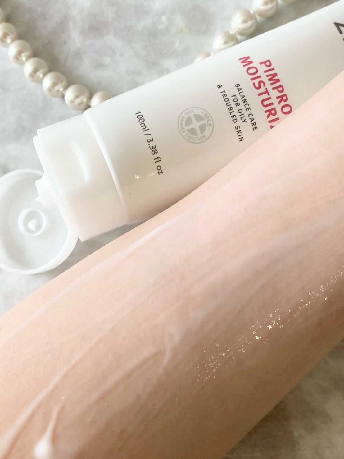 ピンプローブモイスチャーライザー/ZEROID/フェイスクリームを使ったクチコミ(4枚目)