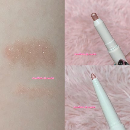 シュガー トゥインクル デュオ アイ スティック/PERIPERA/スティックアイシャドウを使ったクチコミ(3枚目)