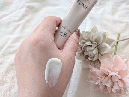 エリクシール デーケアレボリューション ブライトニング + ba/エリクシール/化粧下地を使ったクチコミ(4枚目)