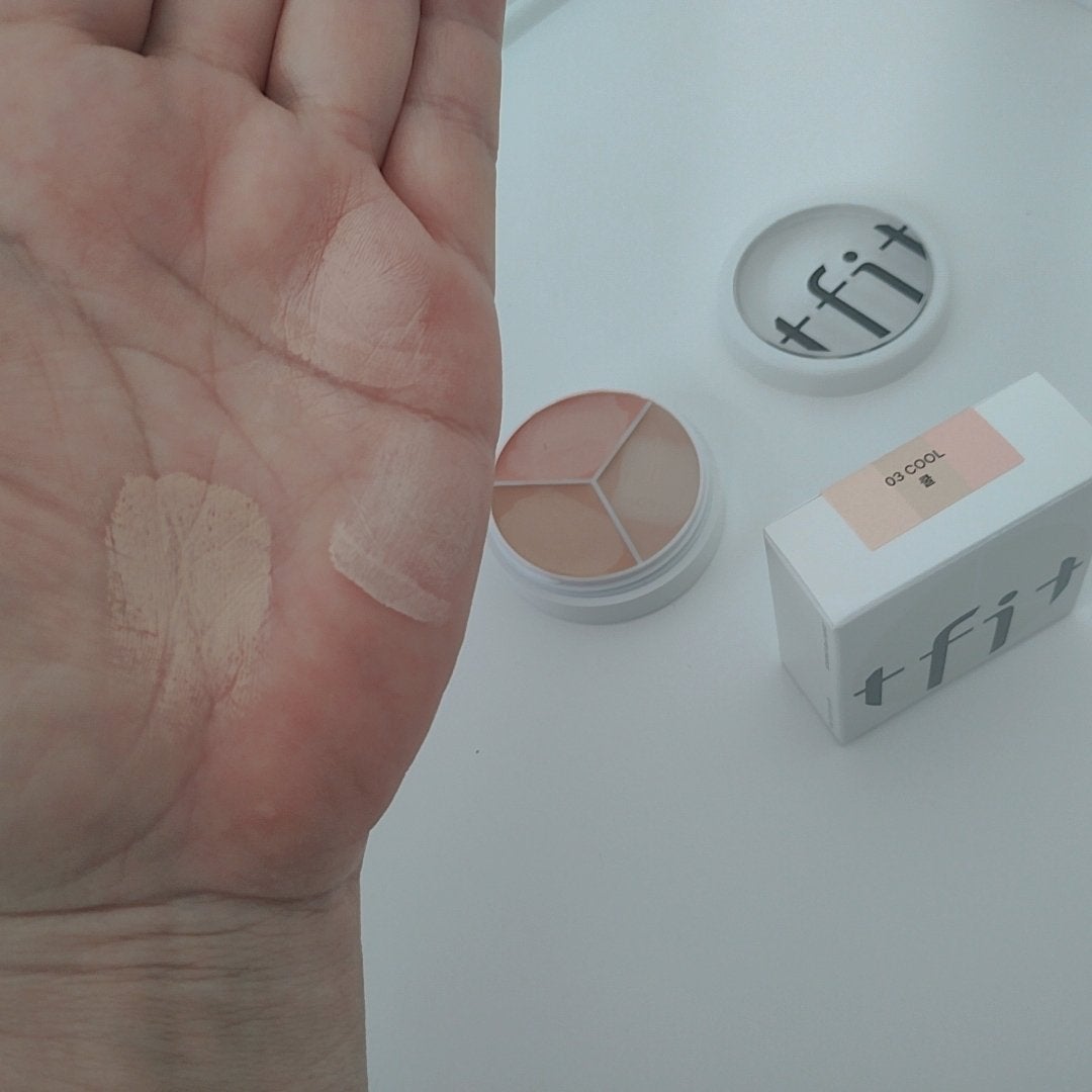 カバーアッププロコンシーラー/TFIT/パレットコンシーラーを使ったクチコミ(5枚目)