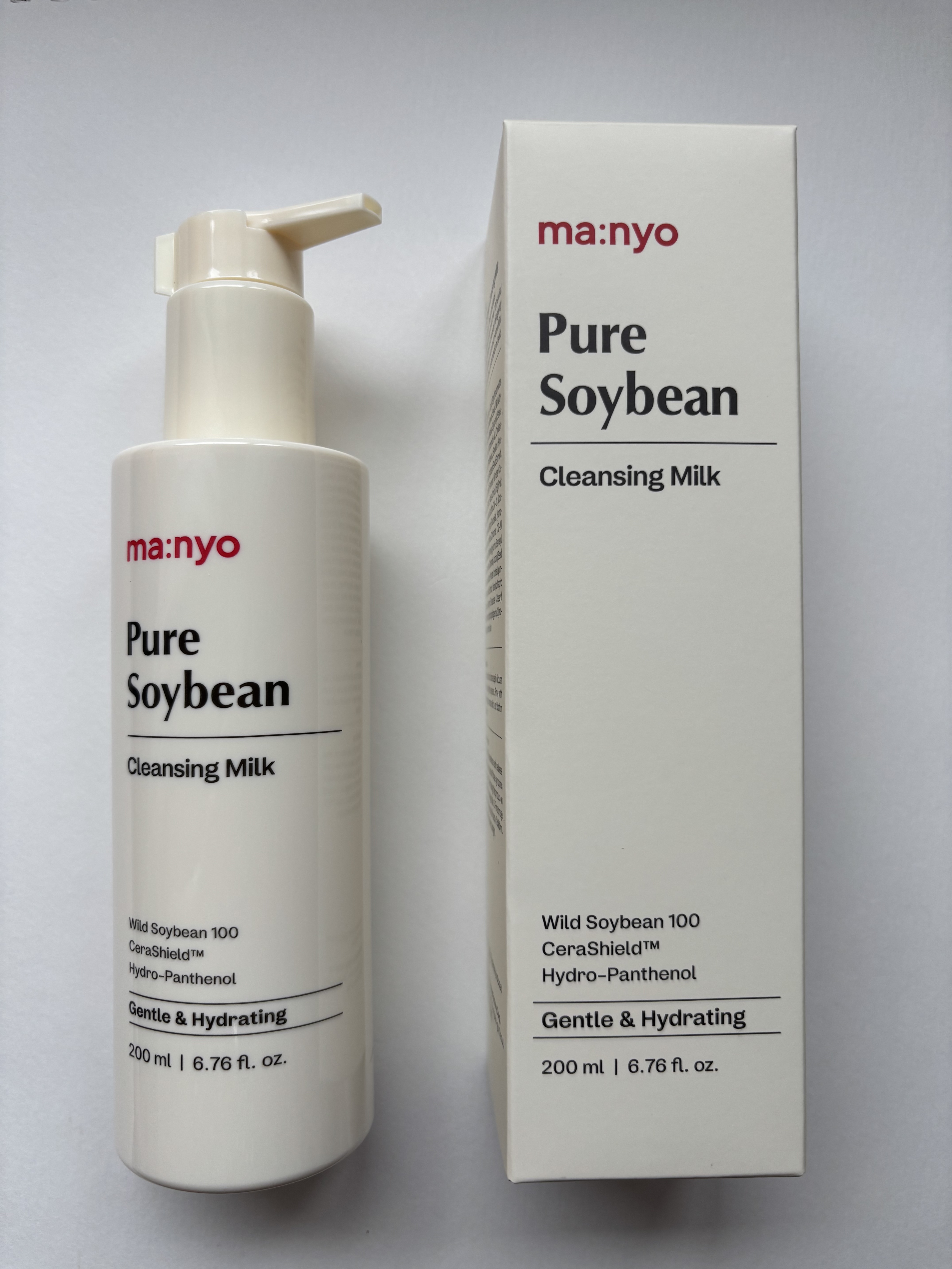 ピュアソイビーンクレンジングミルク/manyo/ミルククレンジングを使ったクチコミ（1枚目）