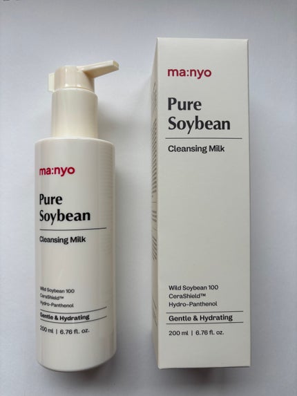 ピュアソイビーンクレンジングミルク/manyo/ミルククレンジングを使ったクチコミ(1枚目)