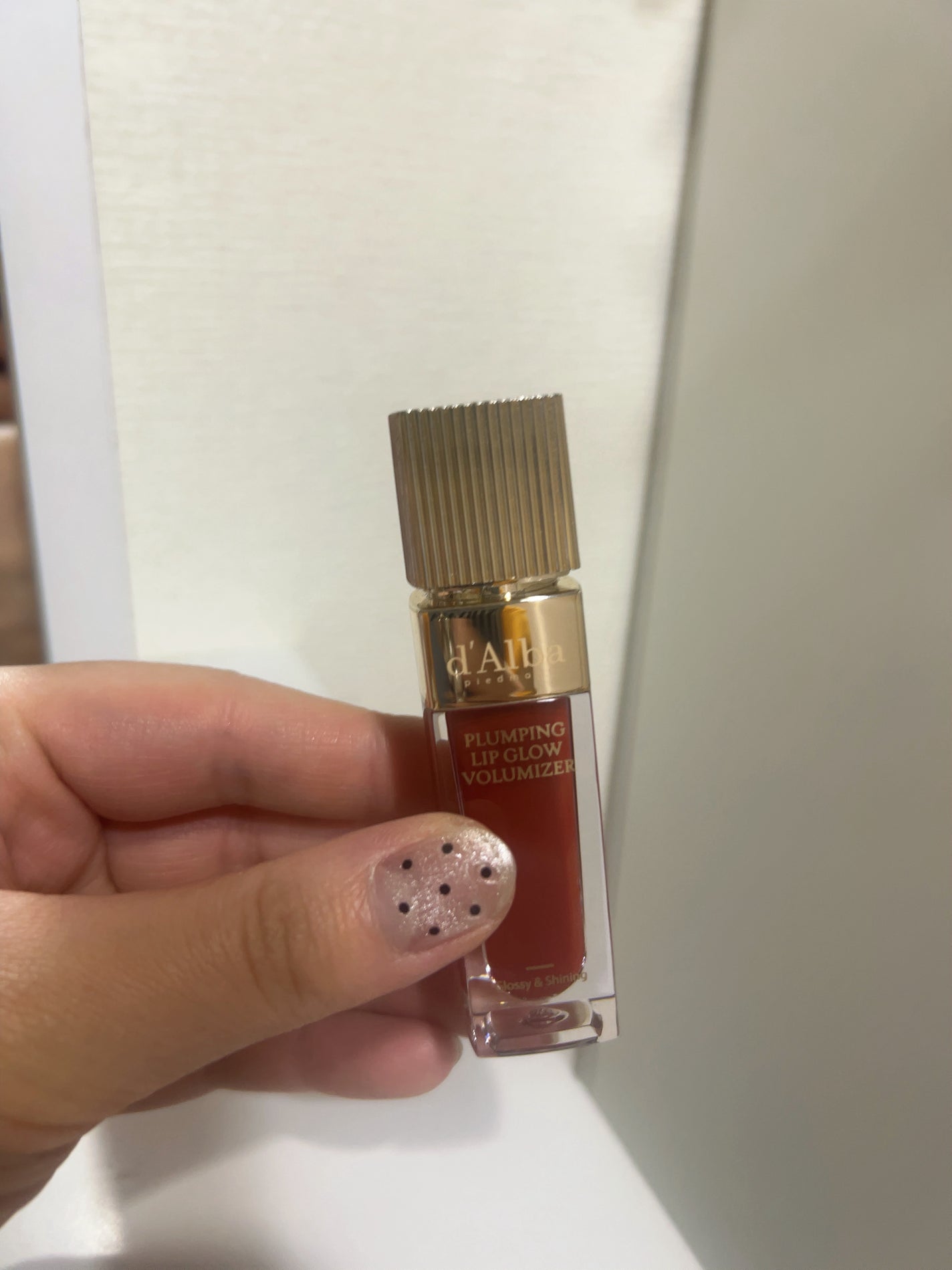 ダルバ プランピンクグロウボリューマイザー/ダルバ/リップグロスを使ったクチコミ(1枚目)