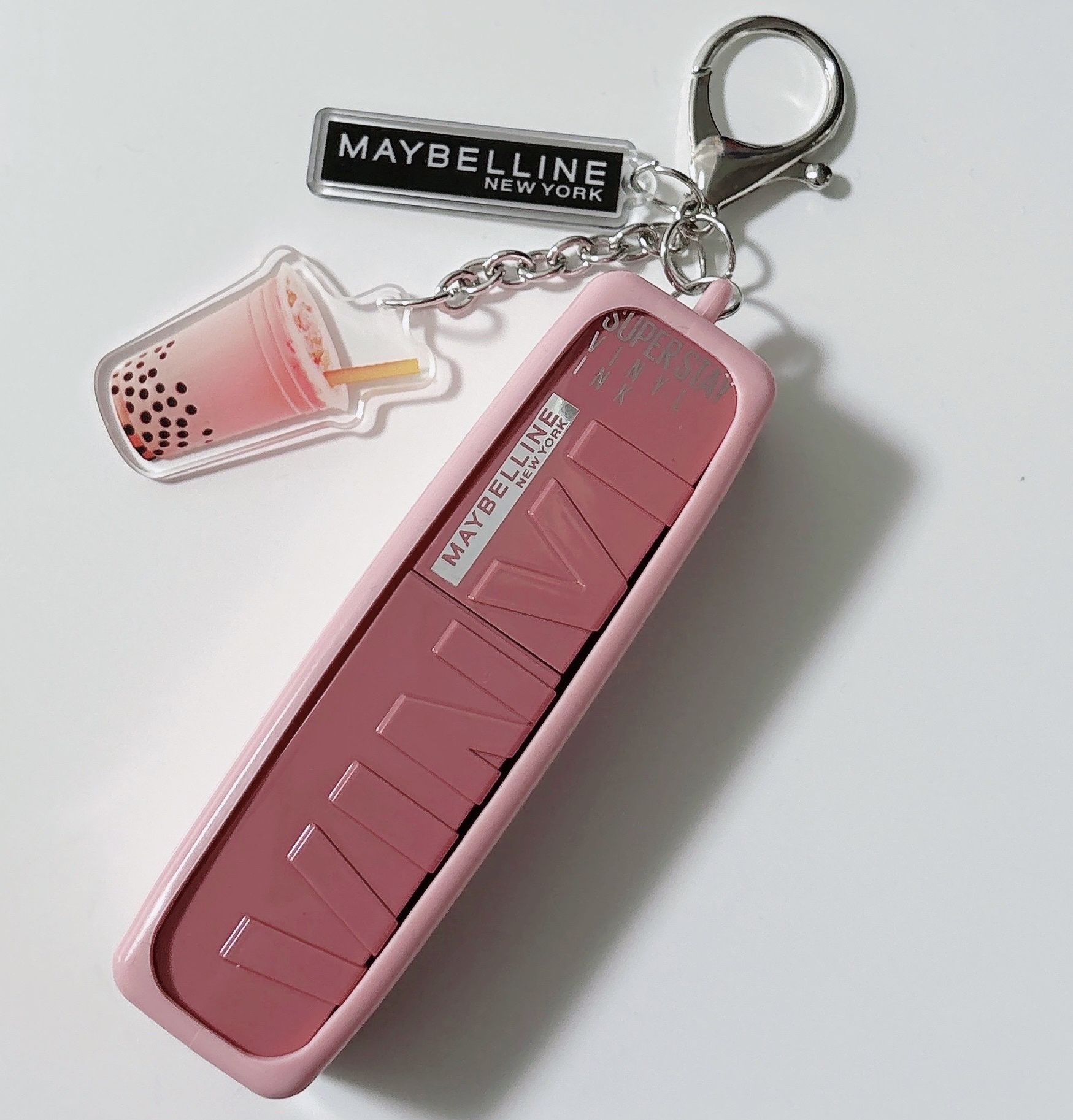 SPステイ ヴィニルインク 260 甘酸っぱいストロベリーミルクティー（限定色）/MAYBELLINE NEW YORK/口紅を使ったクチコミ（1枚目）