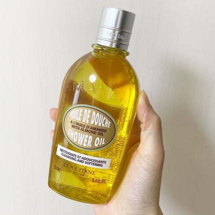 アーモンド モイスチャライジングシャワーオイル/L'OCCITANE/ボディソープを使ったクチコミ(4枚目)