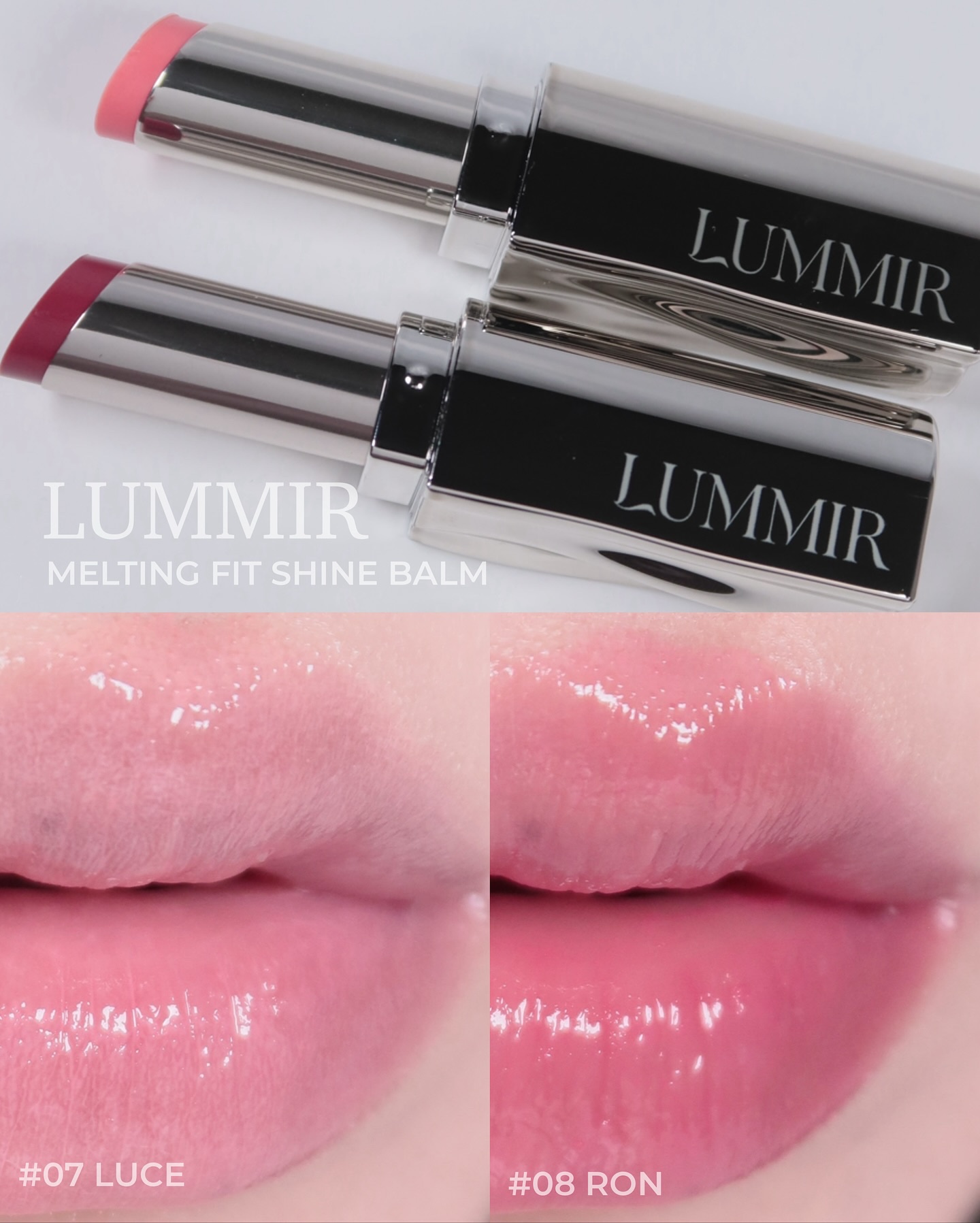 MELTING FIT SHINE BALM/Lummir/口紅を使ったクチコミ（1枚目）