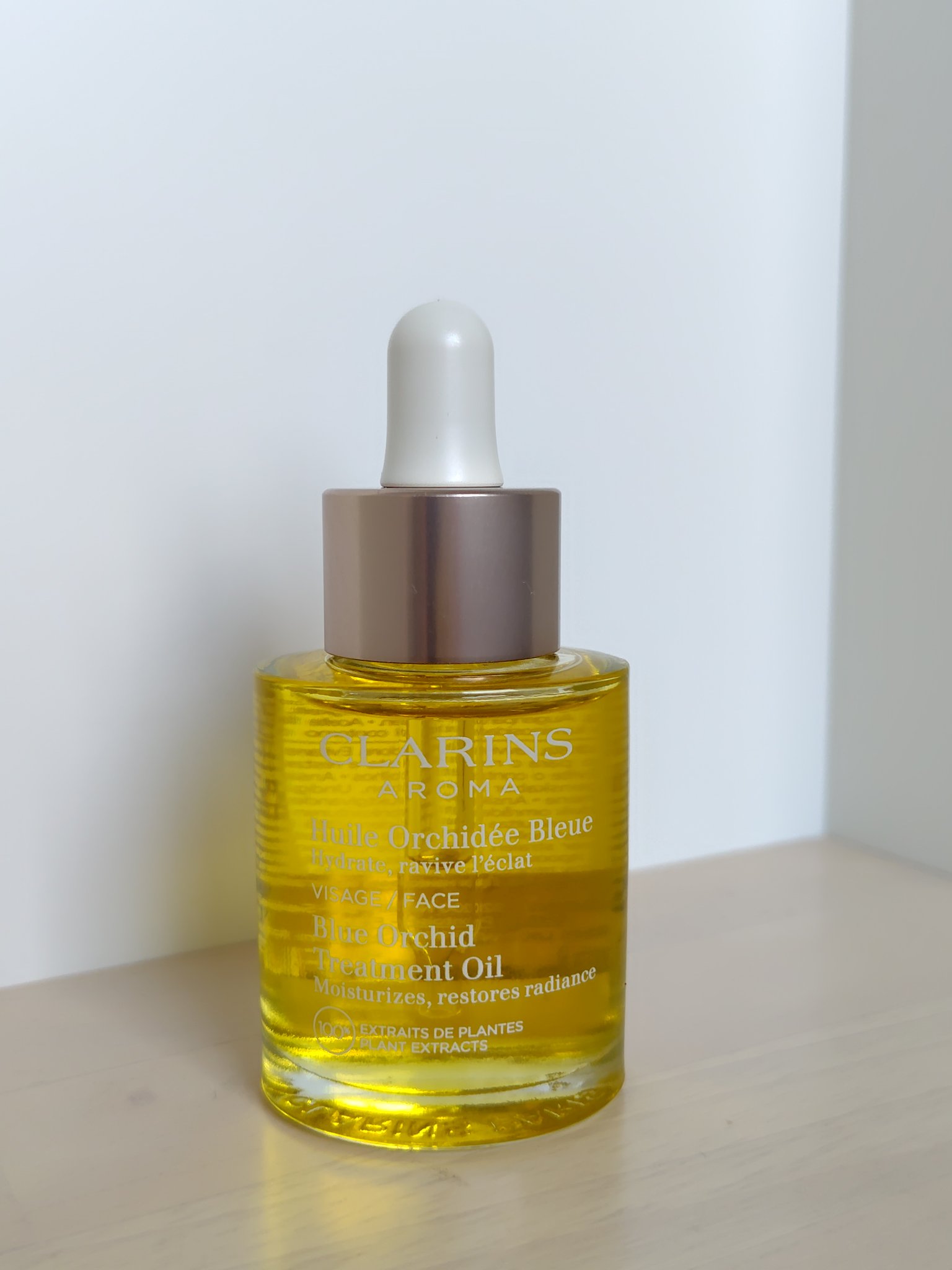 プラント フェイス オイル デハイドレイテッド スキン/CLARINS/フェイスオイルを使ったクチコミ（2枚目）