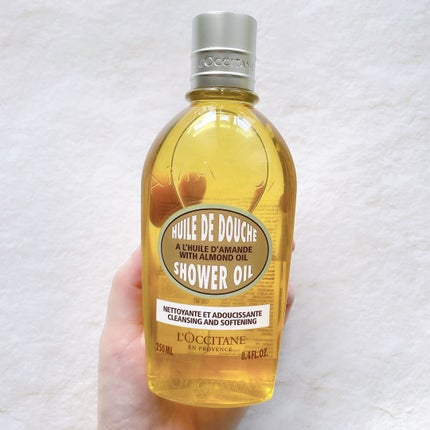 アーモンド モイスチャライジングシャワーオイル/L'OCCITANE/ボディソープを使ったクチコミ(3枚目)