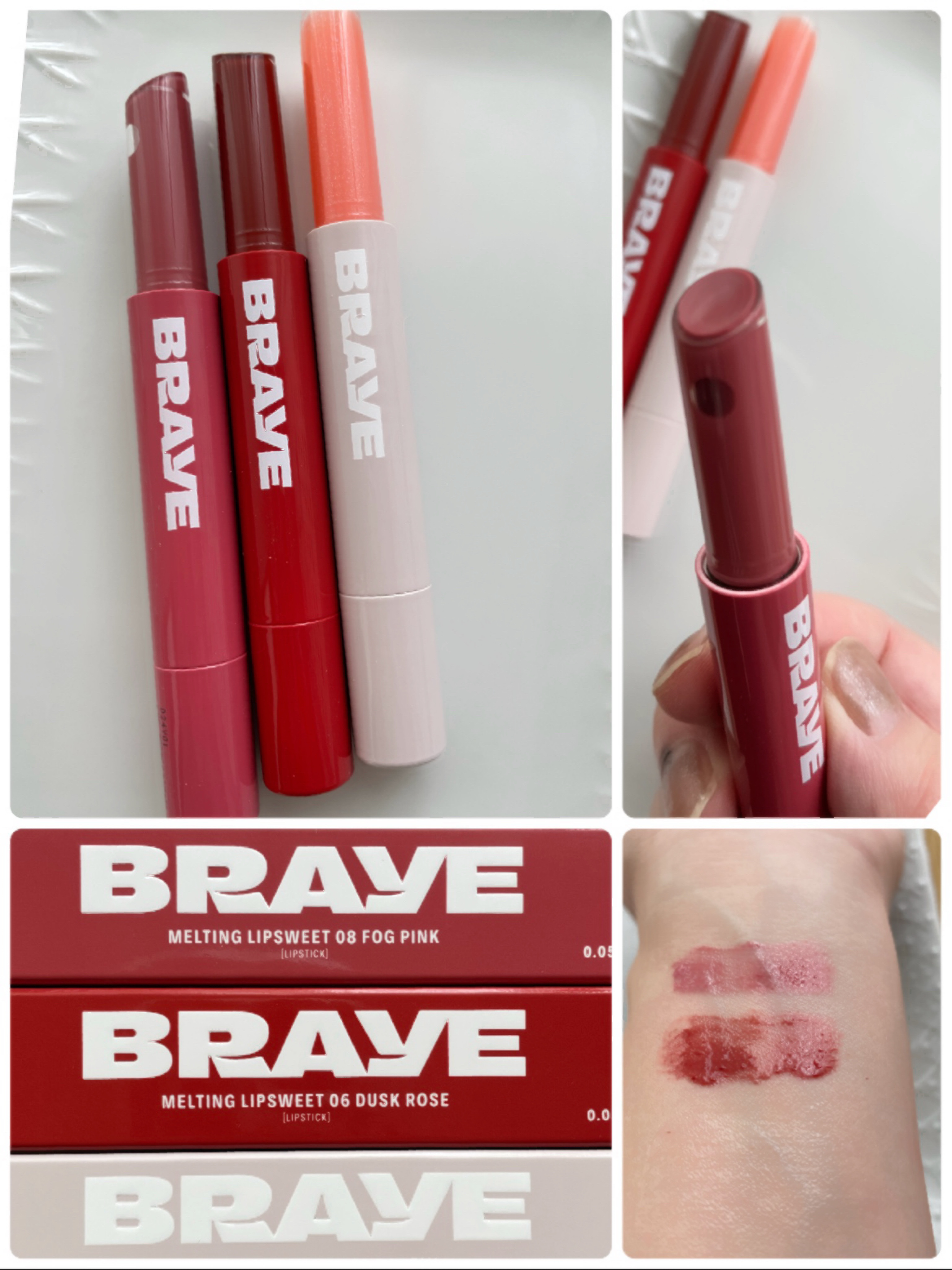 メルティングリップスウィート/BRAYE/口紅を使ったクチコミ（2枚目）