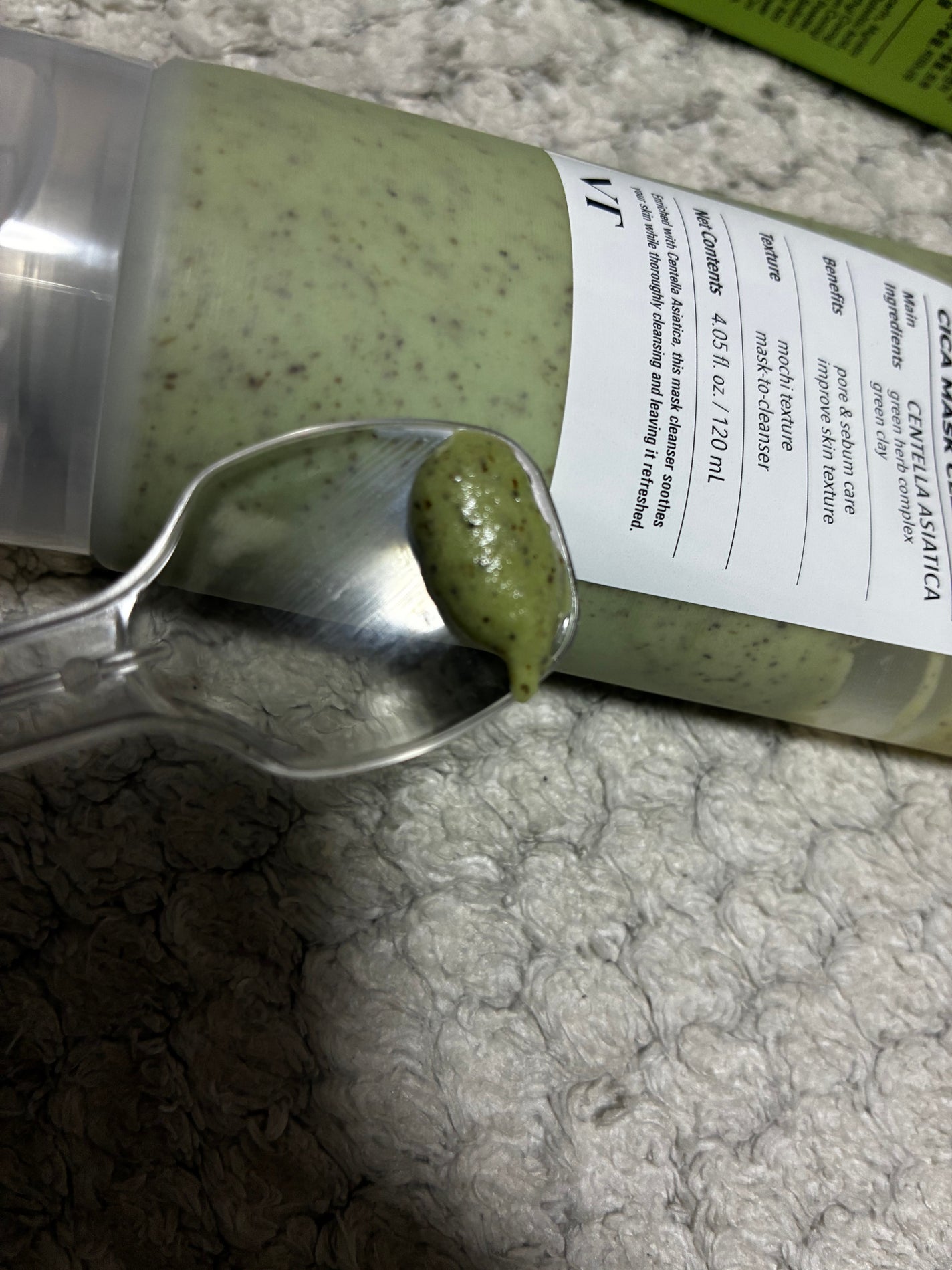 CICA マスククレンザー/VT/洗顔フォームを使ったクチコミ(1枚目)