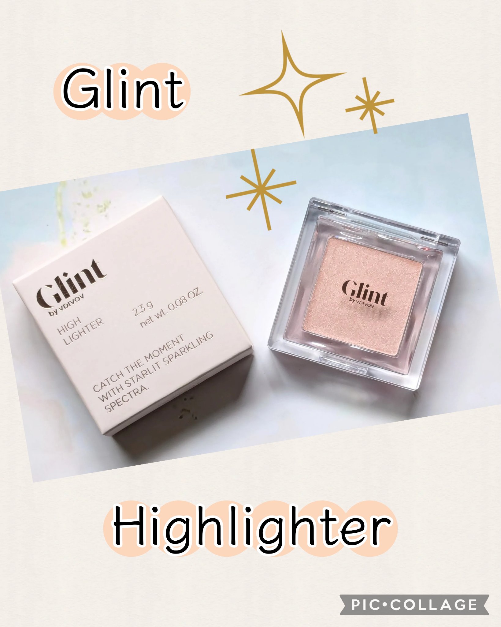 ハイライター Pitch Moon/Glint/パウダーハイライトを使ったクチコミ（1枚目）