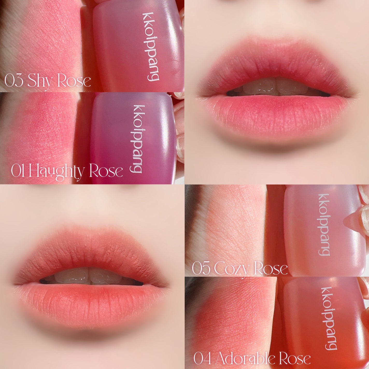 ピネローズブラーティント/kkotppang/リップティントを使ったクチコミ(9枚目)