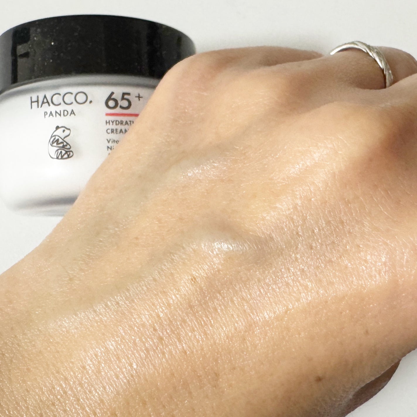ハッコウパンダ 発酵高保湿クリーム/HACCO.PANDA/フェイスクリームを使ったクチコミ(4枚目)