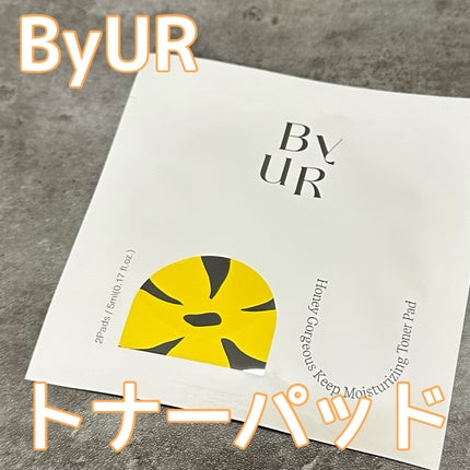 プランプハニー トナーパッド/ByUR/トナーパッドを使ったクチコミ(1枚目)