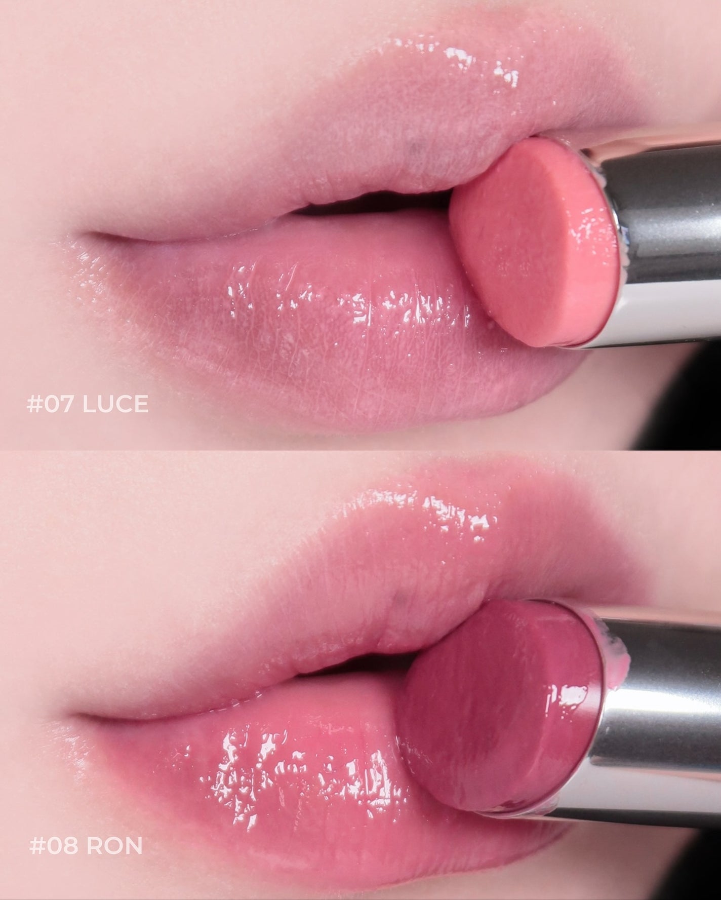 MELTING FIT SHINE BALM/Lummir/口紅を使ったクチコミ(6枚目)