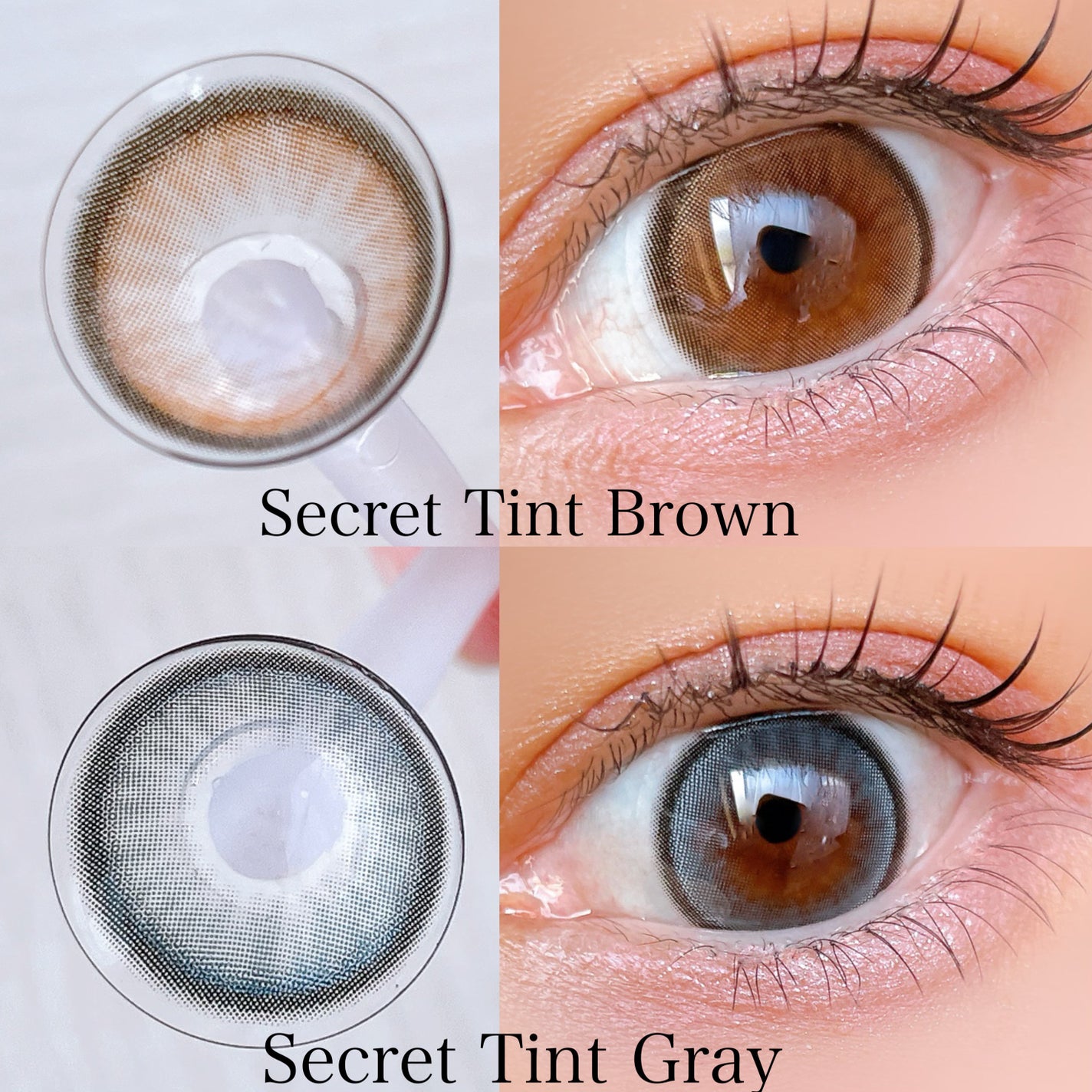secret tint/OLENS/1ヶ月(1MONTH)カラコンを使ったクチコミ(2枚目)