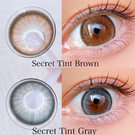 secret tint/OLENS/1ヶ月(1MONTH)カラコンを使ったクチコミ(2枚目)