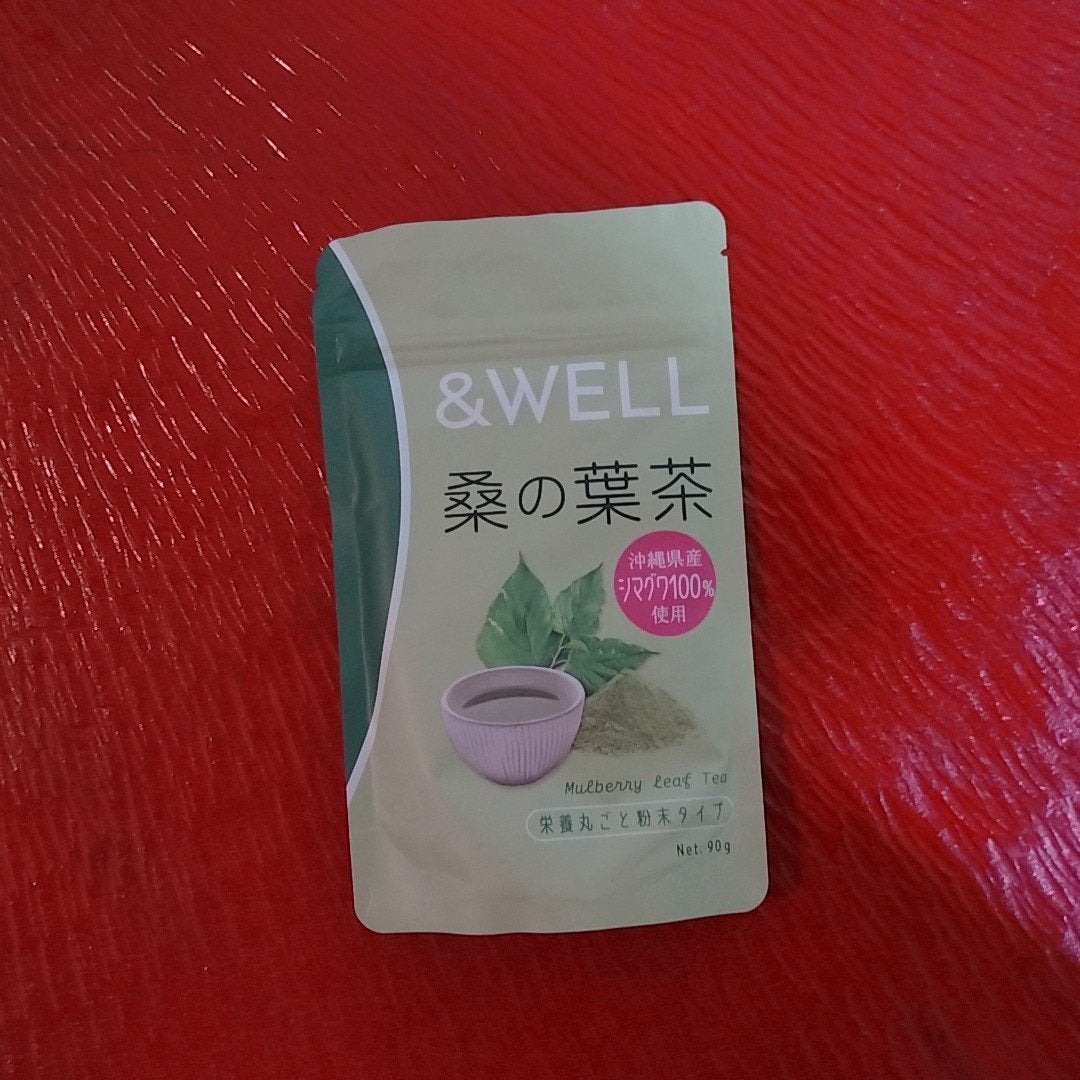 &WELL 桑の葉茶 栄養丸ごと粉末タイプ/&WELL/青汁を使ったクチコミ(5枚目)