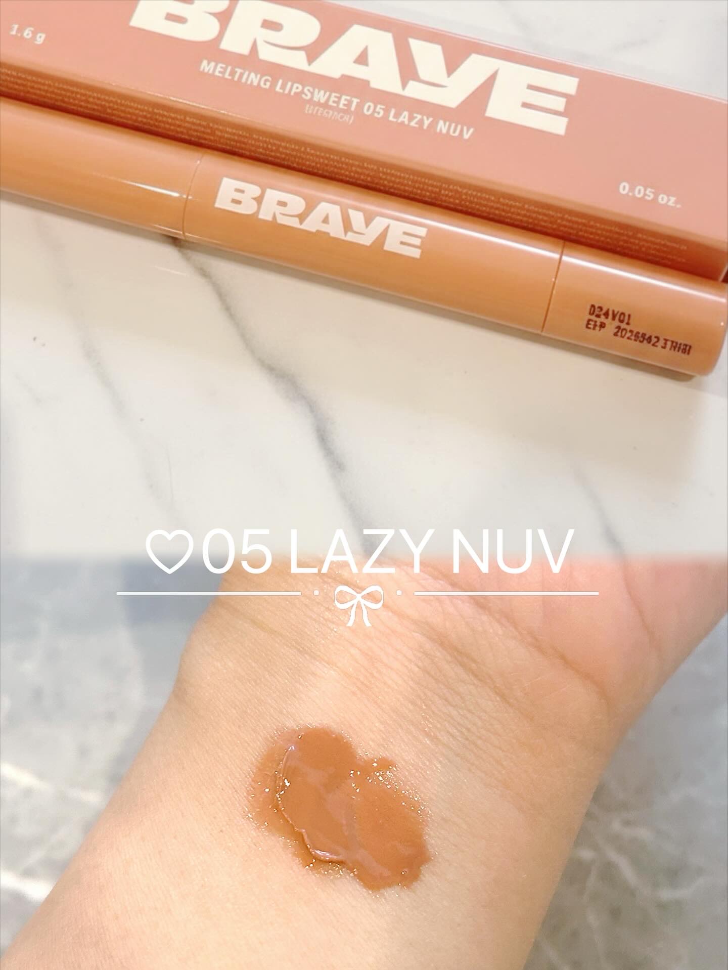 メルティングリップスウィート/BRAYE/口紅を使ったクチコミ（2枚目）