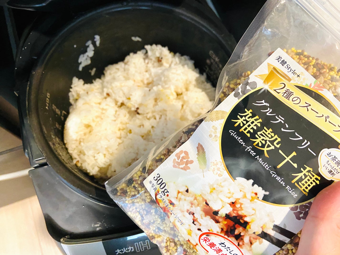 グルテンフリー 雑穀米/美健style+/低糖質食品を使ったクチコミ(7枚目)