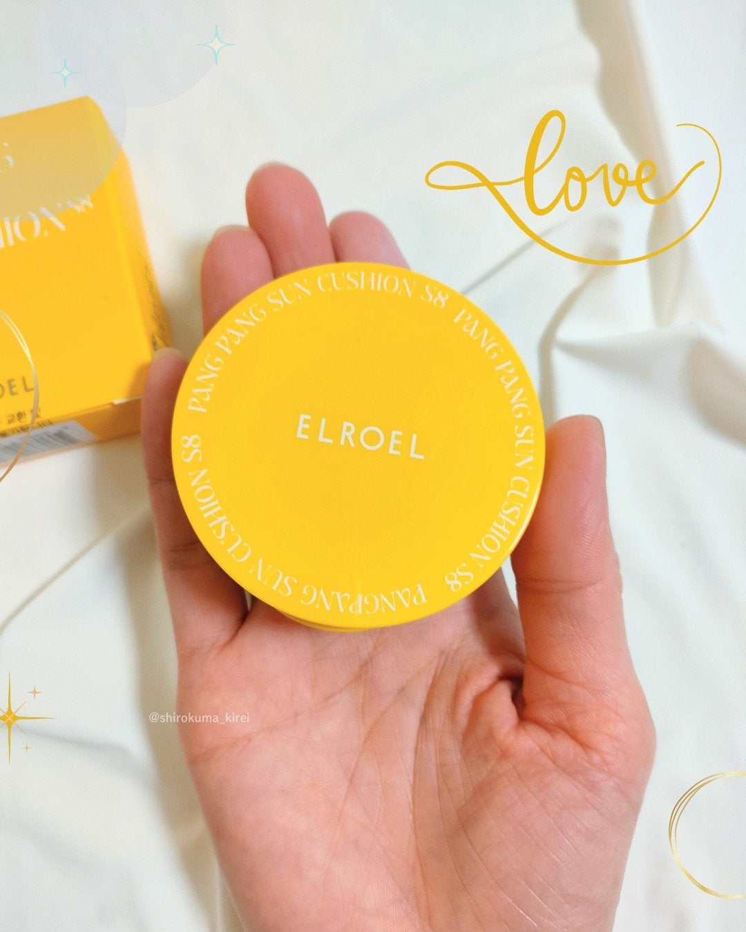 パンパン イエロー ビッグ サンクッション/ELROEL/日焼け止めローションを使ったクチコミ(5枚目)
