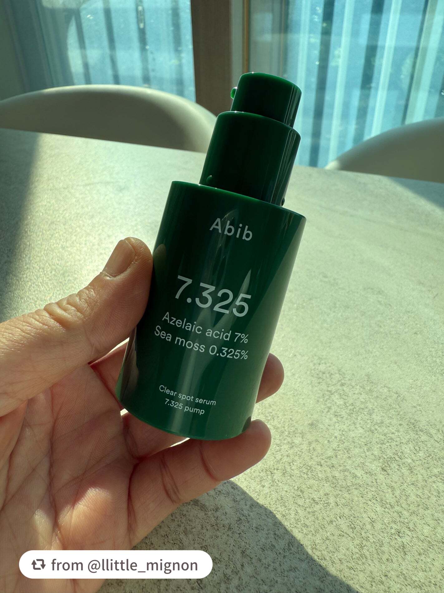 クリアスポットセラム7.325ポンプ/Abib /美容液を使ったクチコミ(1枚目)