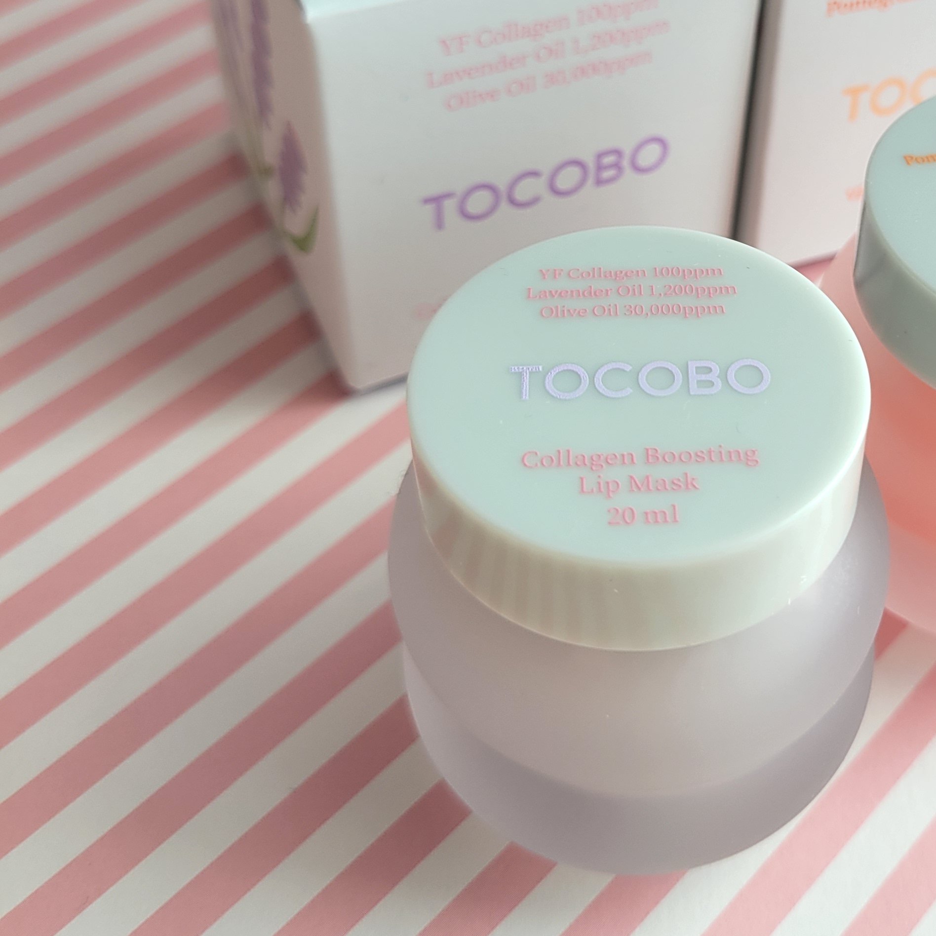 コラーゲンブースティングリップマスク/TOCOBO/リップマスクを使ったクチコミ（1枚目）