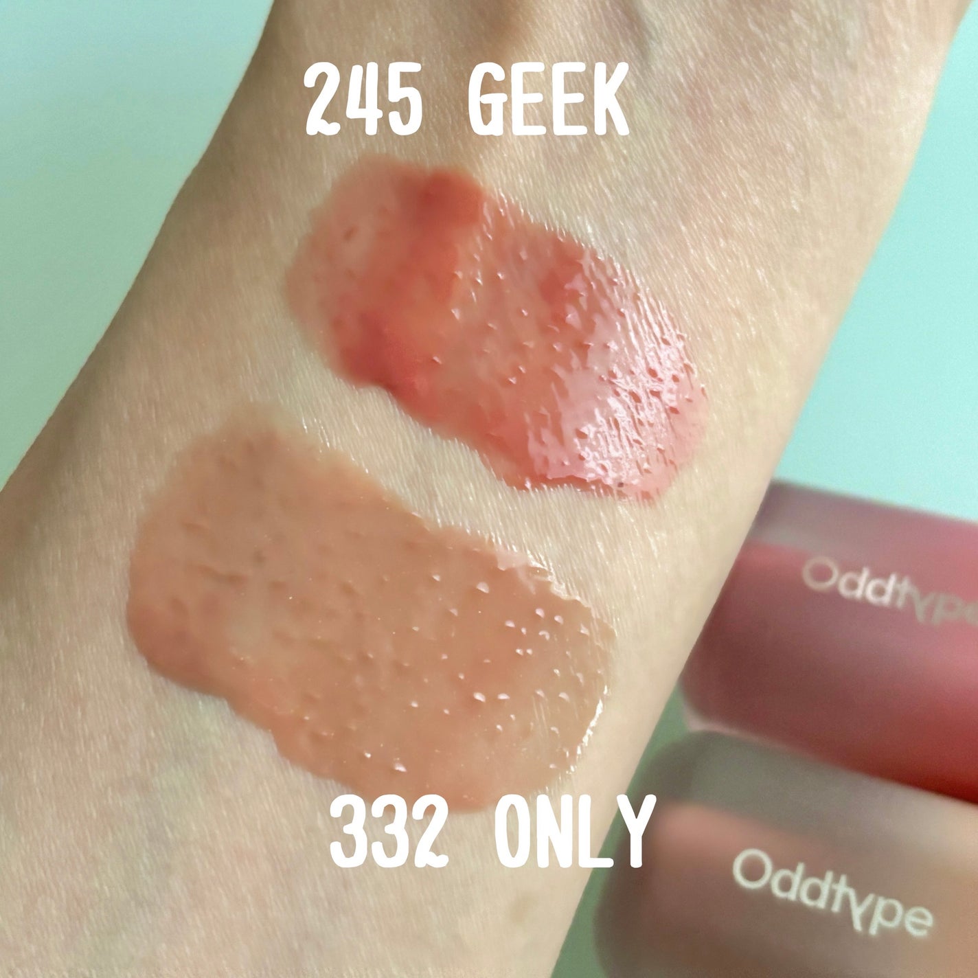 アンシーン バルーンティント/Oddtype/リップティントを使ったクチコミ(2枚目)