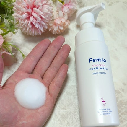 薬用泡ウォッシュ ローズとフリージアの香り /Femia/デリケートゾーンケアを使ったクチコミ(4枚目)