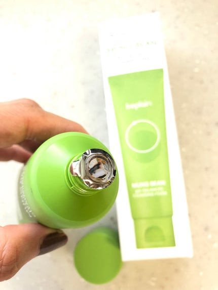 緑豆弱酸性洗顔フォーム/beplain/洗顔フォームを使ったクチコミ(5枚目)