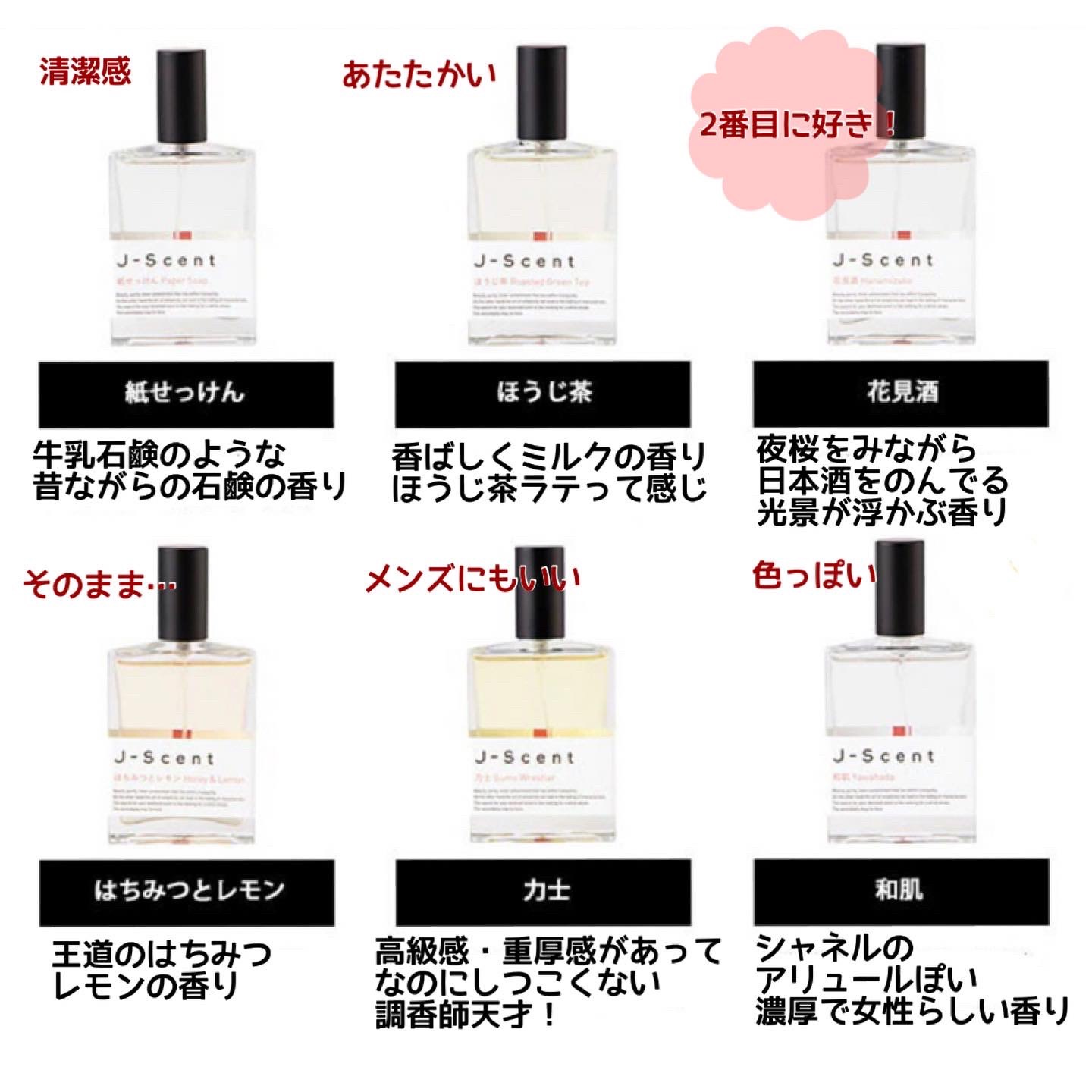 J-Scentフレグランスコレクション 和肌 オードパルファン/J-Scent/香水(レディース)を使ったクチコミ（3枚目）