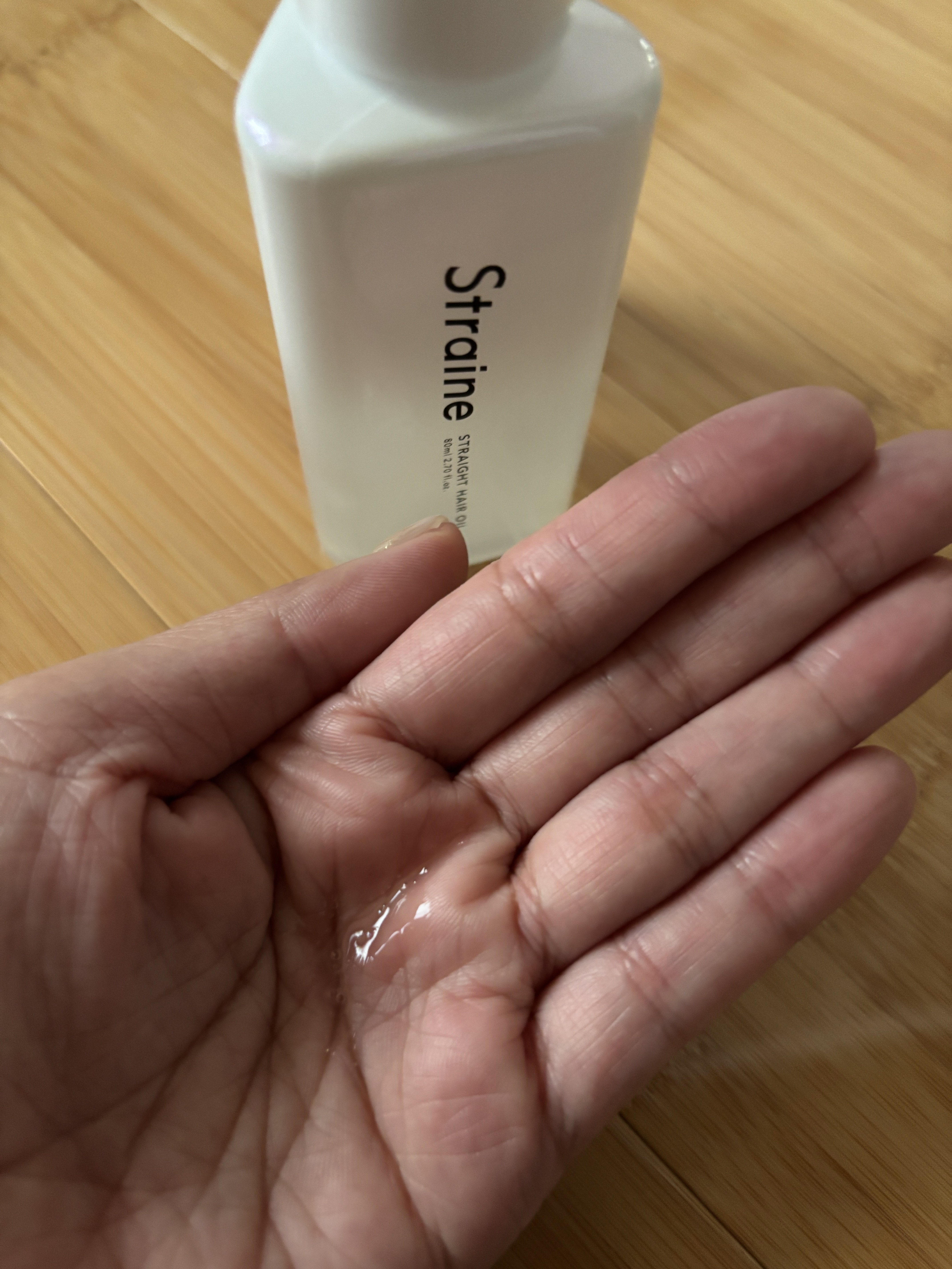 ストレートヘアオイル/Straine/ヘアオイルを使ったクチコミ（2枚目）