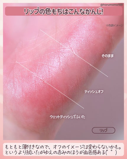 KIDSリップ&マニキュア&チークセット/3COINS/メイクアップキットを使ったクチコミ(4枚目)